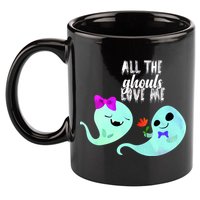 All The Ghouls Love Me 11oz C Handle Ceramic Mug