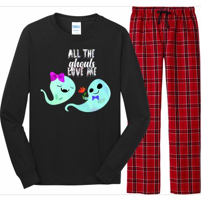 All The Ghouls Love Me Long Sleeve Pajama Set