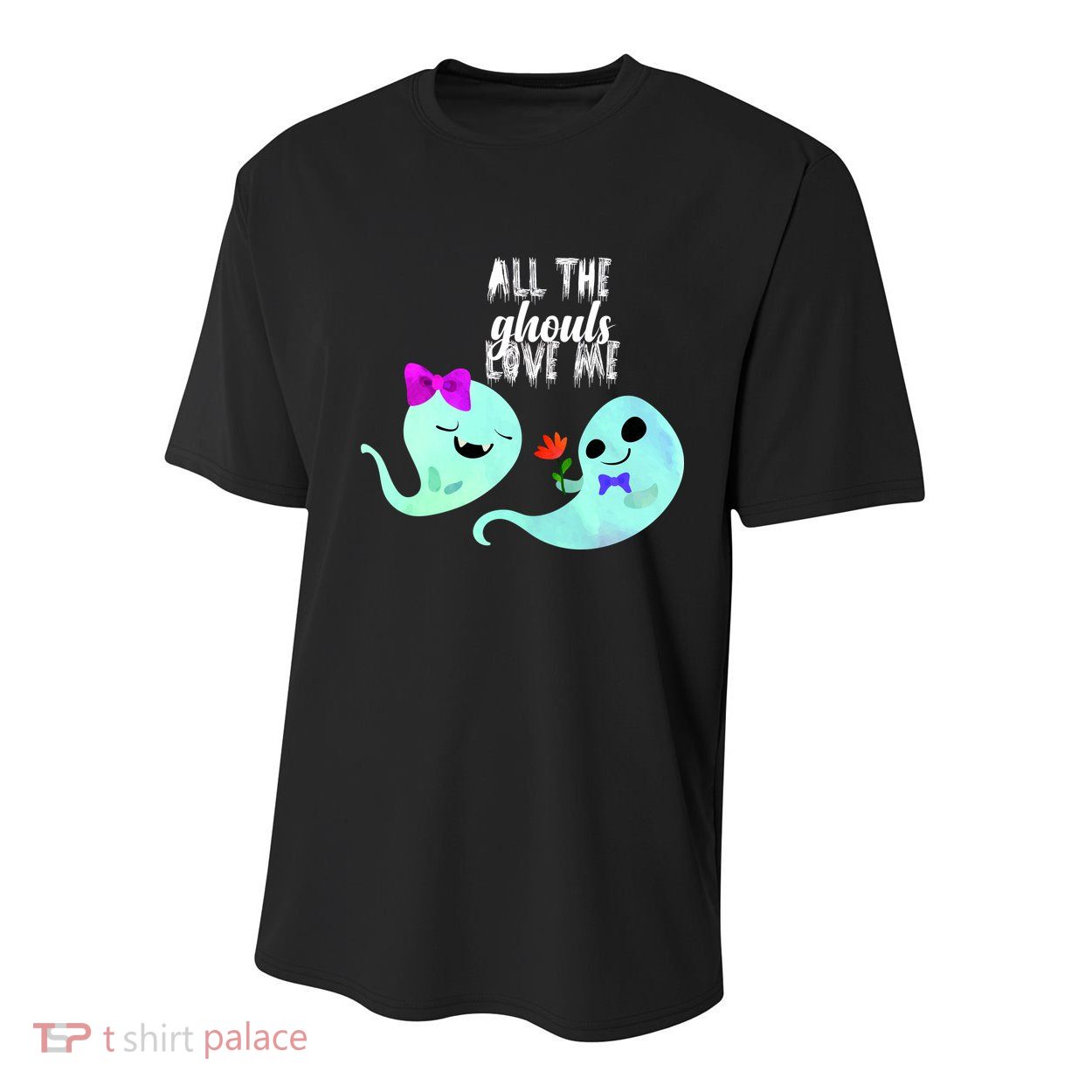 All The Ghouls Love Me Youth Performance Sprint T-Shirt
