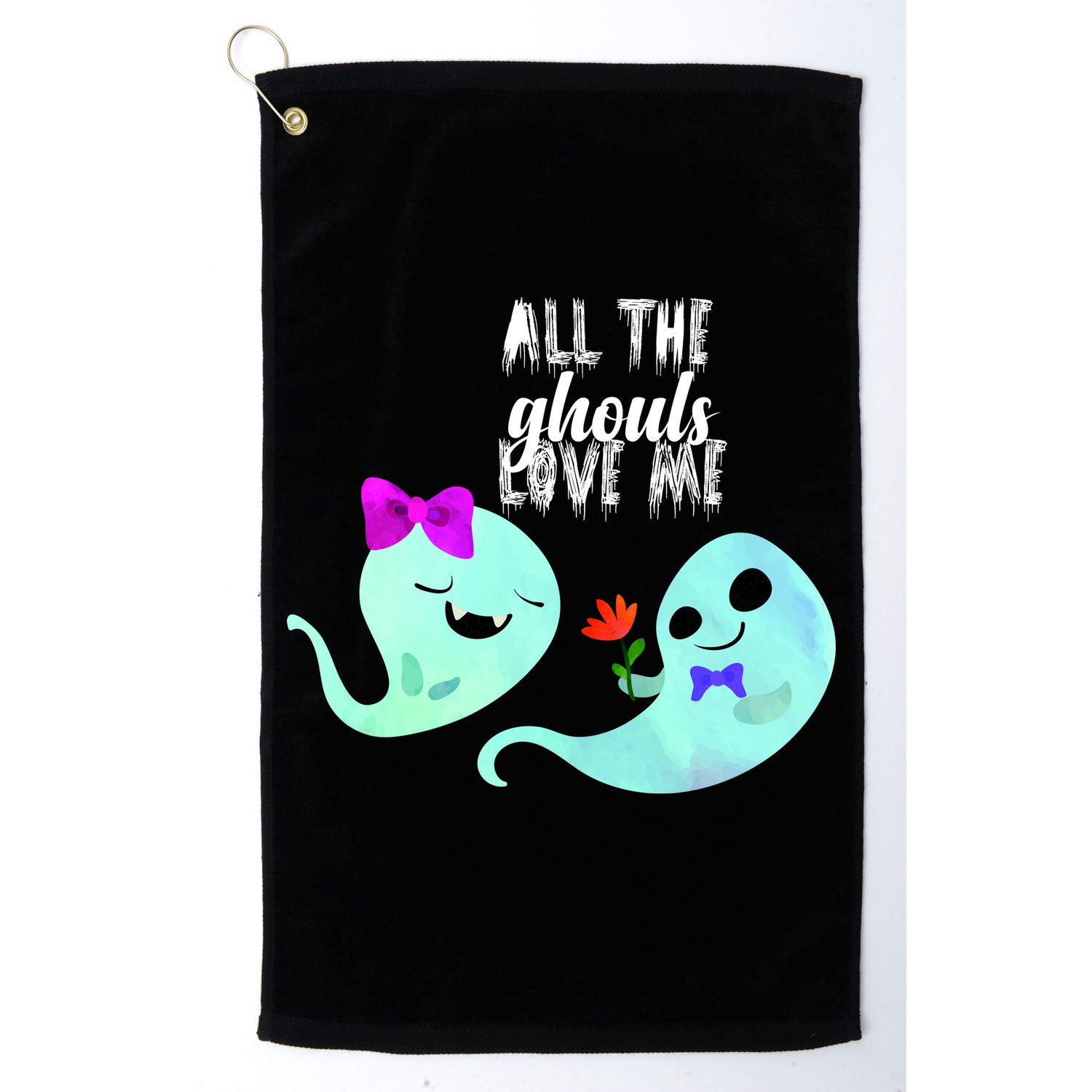 All The Ghouls Love Me Golf Towel