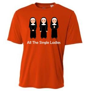 All The Single Ladies Nun Cooling Performance Crew T-Shirt