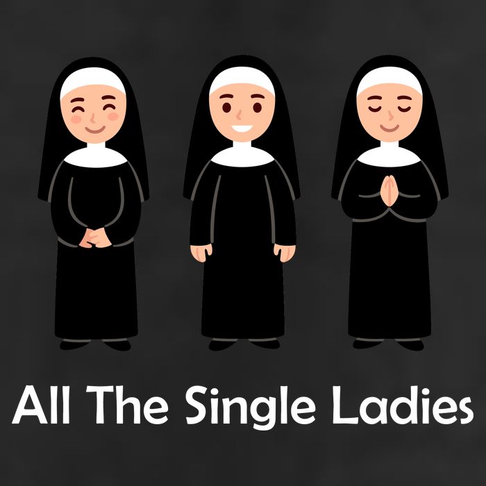 All The Single Ladies Nun 15oz Campfire Ceramic Mug