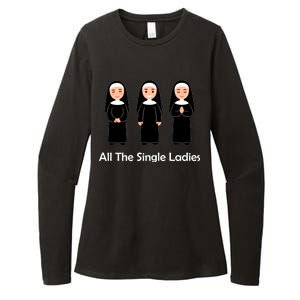 All The Single Ladies Nun Womens CVC Long Sleeve Shirt