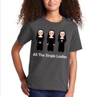 All The Single Ladies Nun Kids T-Shirt