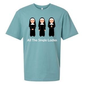 All The Single Ladies Nun Sueded Cloud Jersey T-Shirt