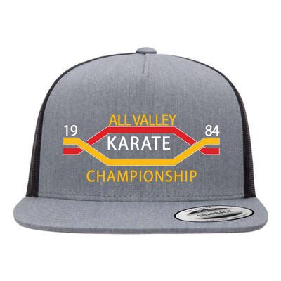 All Valley 1984 Karate Championship Flat Bill Trucker Hat