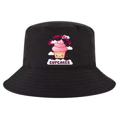 All You Need Is Cupcakes Cool Comfort Performance Bucket Hat