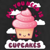 All You Need Is Cupcakes Cool Comfort Performance Bucket Hat