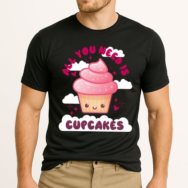 All You Need Is Cupcakes Performance Shirt