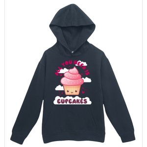 All You Need Is Cupcakes Urban Pullover Hoodie