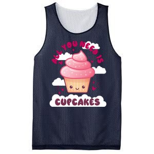 All You Need Is Cupcakes Mesh Reversible Basketball Jersey Tank