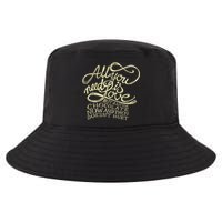 All You Need is Love but a Little Chocolate Doesn't Hurt Valentine's Day Cool Comfort Performance Bucket Hat