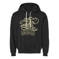 All You Need is Love but a Little Chocolate Doesn't Hurt Valentine's Day Garment-Dyed Fleece Hoodie
