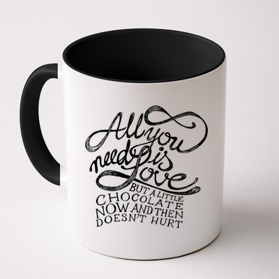 All You Need is Love but a Little Chocolate Doesn't Hurt Valentine's Day Mug
