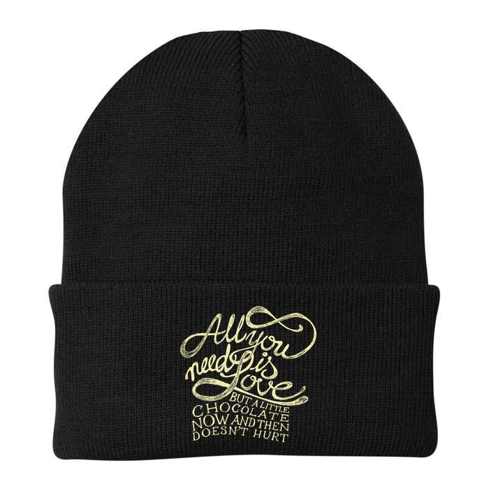 All You Need is Love but a Little Chocolate Doesn't Hurt Valentine's Day Beanie