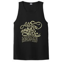 All You Need is Love but a Little Chocolate Doesn't Hurt Valentine's Day PosiCharge Competitor Tank
