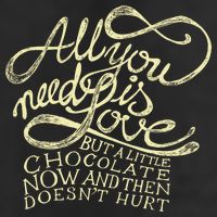 All You Need is Love but a Little Chocolate Doesn't Hurt Valentine's Day Trucker Hat