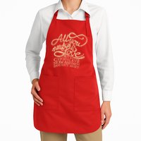 All You Need is Love but a Little Chocolate Doesn't Hurt Valentine's Day Apron