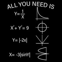 All You Need Is Love Math Equation 7-Panel Snapback Hat