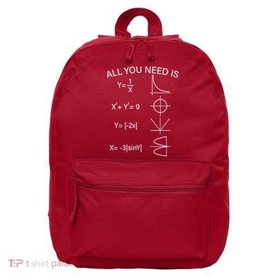 All You Need Is Love Math Equation 16 in Basic Backpack