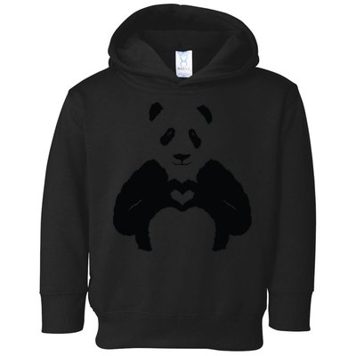 All You Need Is Love Panda Toddler Hoodie