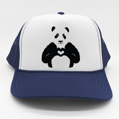 All You Need Is Love Panda Trucker Hat