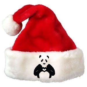 All You Need Is Love Panda Premium Christmas Santa Hat