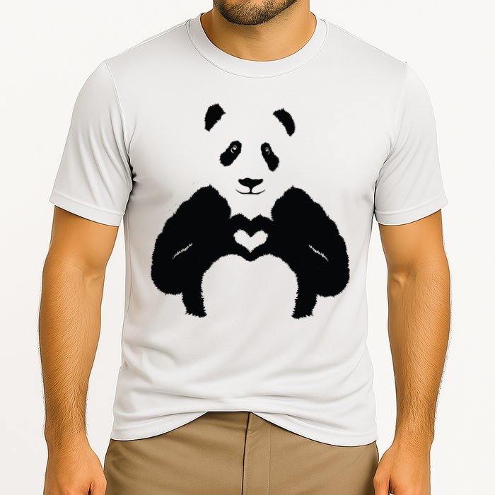 All You Need Is Love Panda Cooling Performance Crew T-Shirt