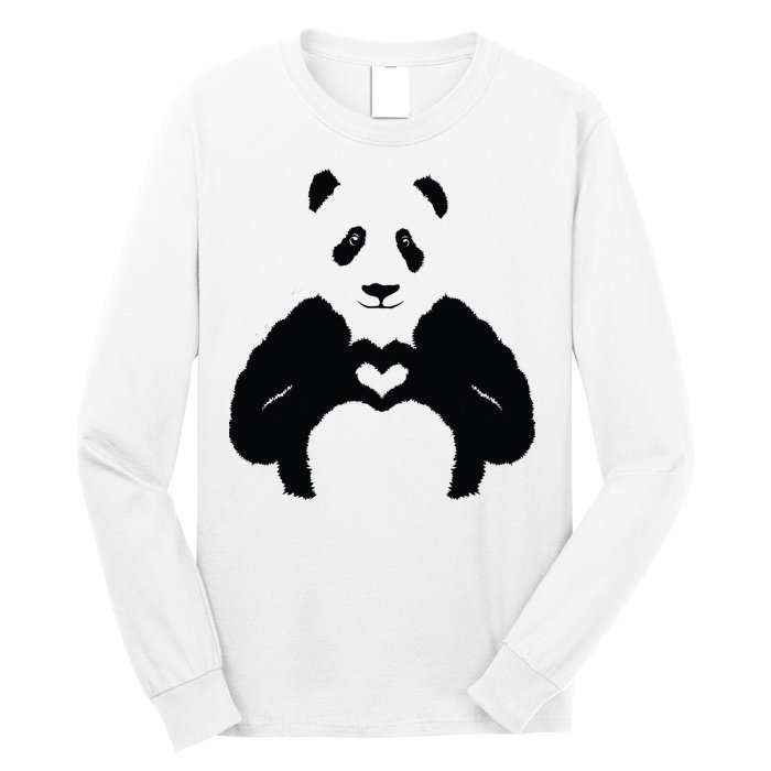 All You Need Is Love Panda Long Sleeve Shirt