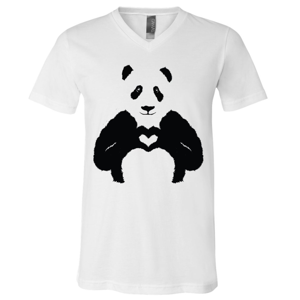 All You Need Is Love Panda V-Neck T-Shirt