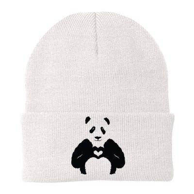 All You Need Is Love Panda Knit Cap Winter Beanie