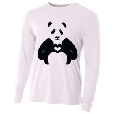 All You Need Is Love Panda Cooling Performance Long Sleeve Crew