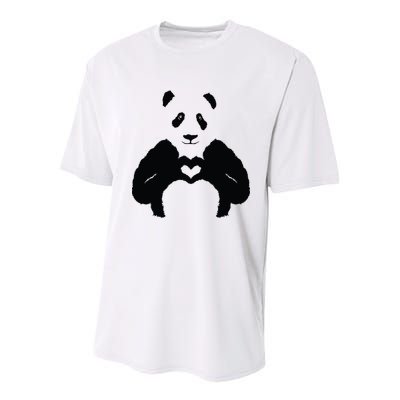 All You Need Is Love Panda Youth Performance Sprint T-Shirt