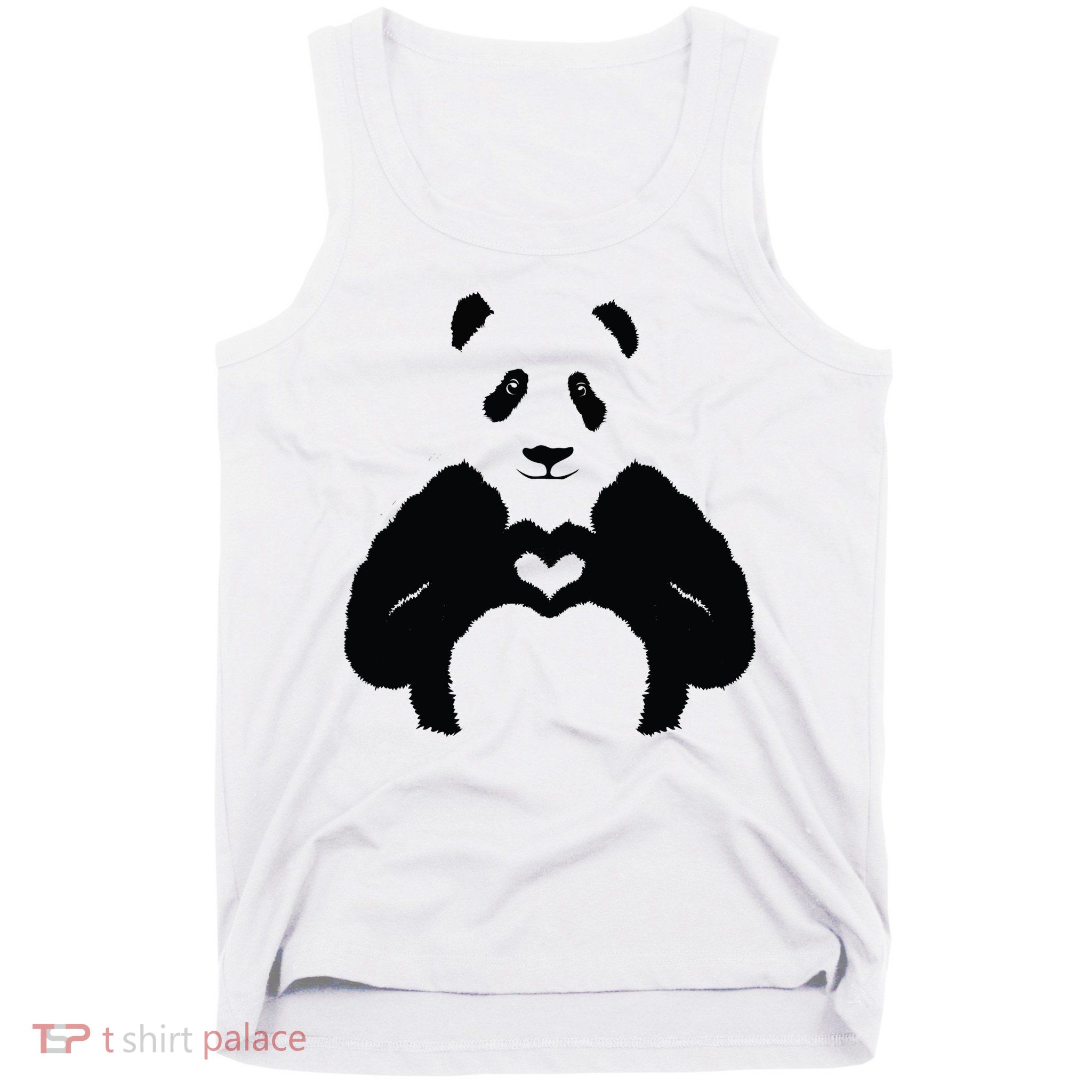 All You Need Is Love Panda Tank Top