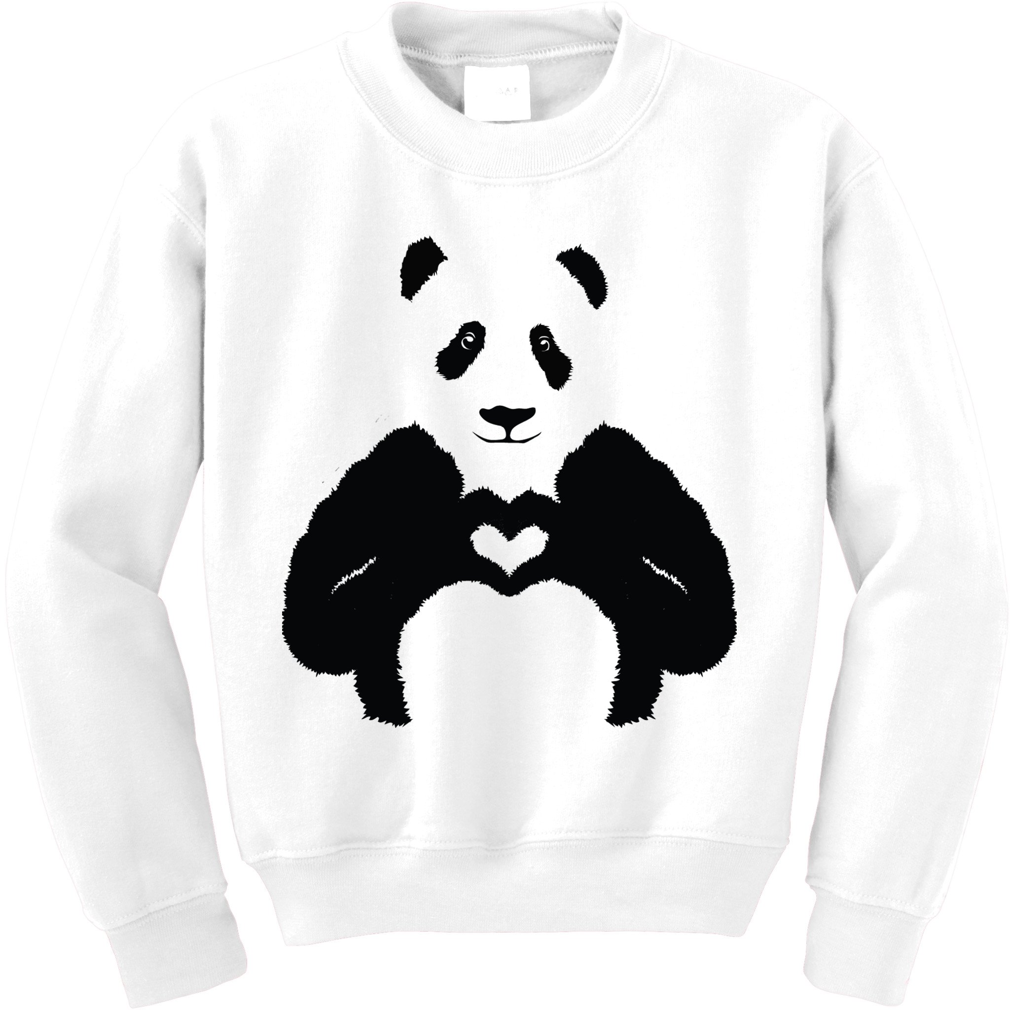 All You Need Is Love Panda Kids Sweatshirt