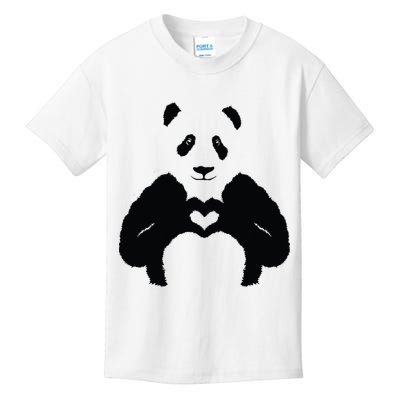 All You Need Is Love Panda Kids T-Shirt