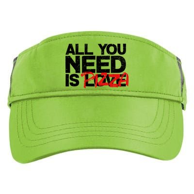 All You Need Is Pizza Adult Drive Performance Visor