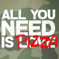 All You Need Is Pizza Legacy Tie Dye Trucker Hat