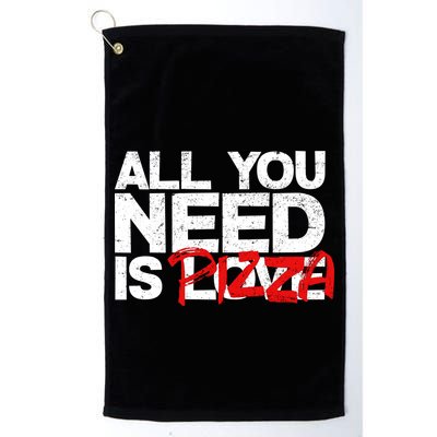All You Need Is Pizza Golf Towel