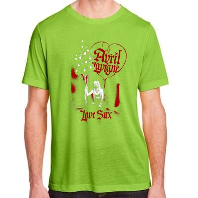 Avril Lavigne Love Sux Balloons Adult ChromaSoft Performance T-Shirt