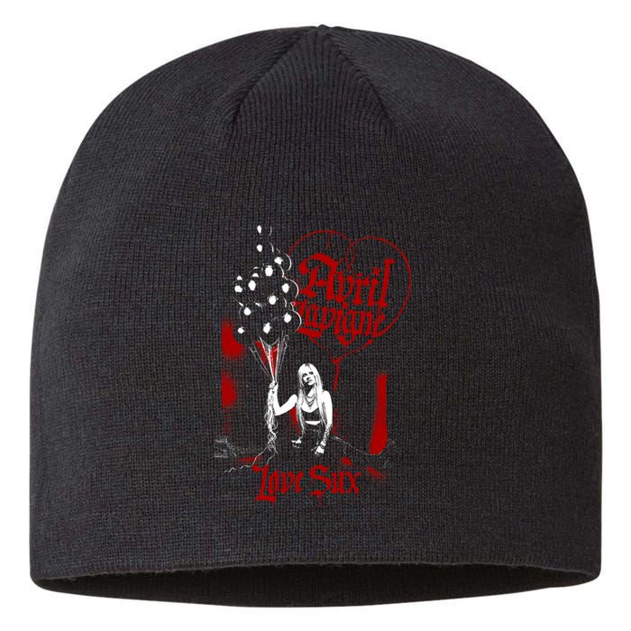 Avril Lavigne Love Sux Balloons Sustainable Beanie