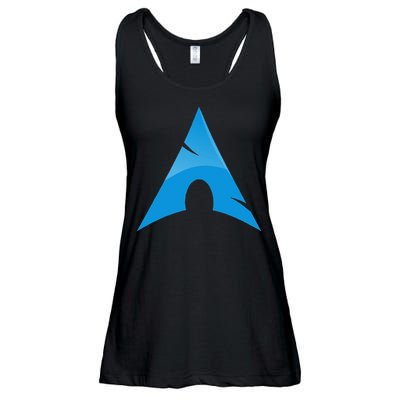 Arch Linux Lover With Logo Open Source Os Ladies Essential Flowy Tank