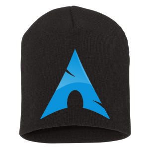 Arch Linux Lover With Logo Open Source Os Short Acrylic Beanie