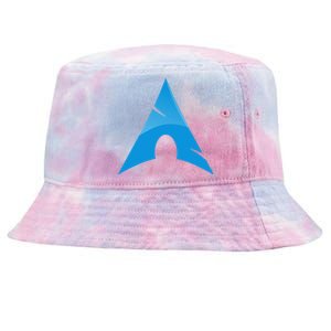 Arch Linux Lover With Logo Open Source Os Tie-Dyed Bucket Hat