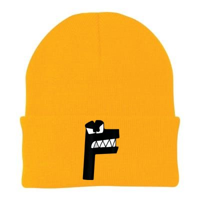 Alphabet Lore Latter F Knit Cap Winter Beanie