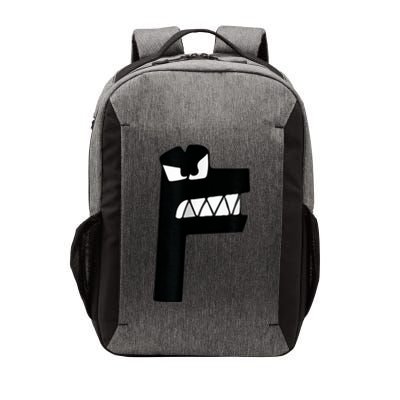 Alphabet Lore Latter F Vector Backpack