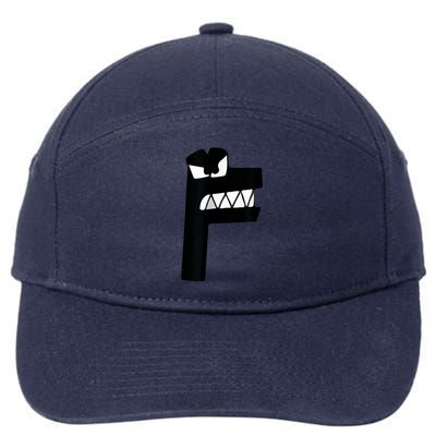 Alphabet Lore Latter F 7-Panel Snapback Hat