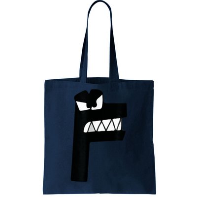 Alphabet Lore Latter F Tote Bag