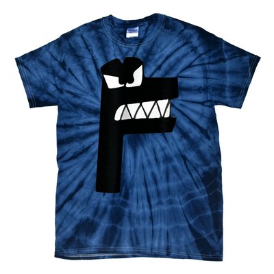 Alphabet Lore Latter F Tie-Dye T-Shirt