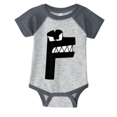 Alphabet Lore Latter F Infant Baby Jersey Bodysuit